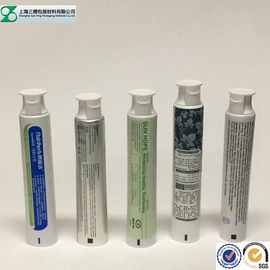 Barrier Empty Toothpaste Tube Packaging / Pbl Plastic Laminated Tubes