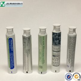 Barrier Empty Toothpaste Tube Packaging / Pbl Plastic Laminated Tubes