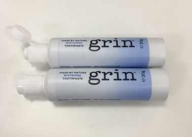 Travel Sized ABL Laminated Whitening Toothpaste Tube Packaging For Grin Natural