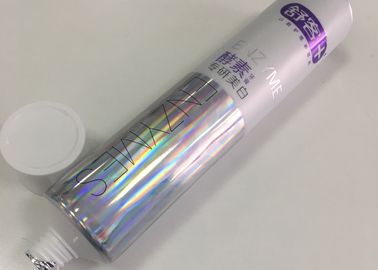 Compact Clear Toothpaste Tube , Laminate Tube Packaging With Laser Stamping