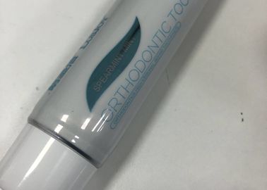 D35*144.5mm Clear Laminated Toothpaste Tube Packaging With Laser Stamping