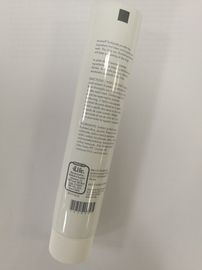 Durable Toothpaste Tube Aluminum Plastic Barrier Laminated Tube With Ribbed Cap