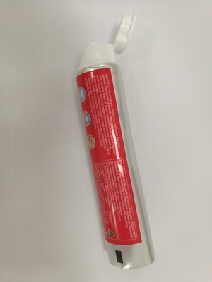 Toothpaste Round Abl Packaging With Doctor Flip Top Cap