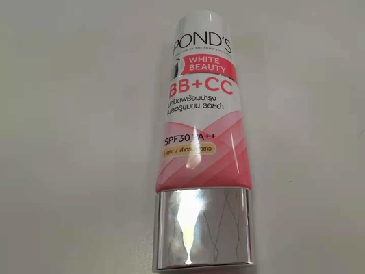 Dia 35*100mm Offset Glossy Coating Bb Cream Flat Oval Tube