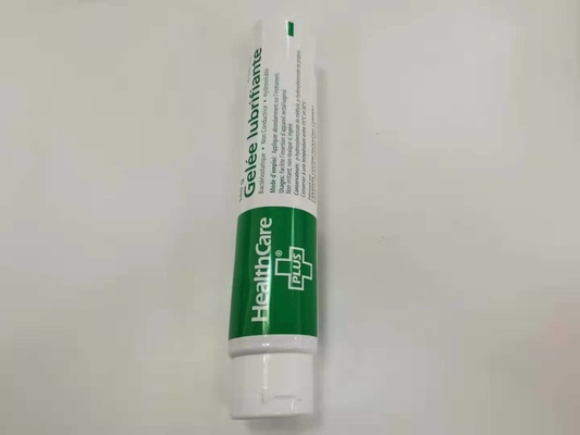 D38*171.5mm 140g / 4.94oz Abl Laminated Tube Healthcare Packaging With Flip Top Cap