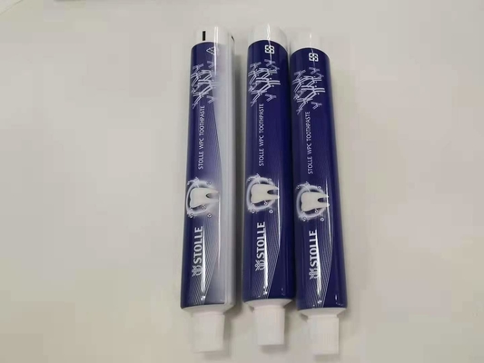 D28*177.8mm Fez Cap ABL Laminated Tube For 100g Toothpaste Packaging