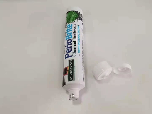 D30*152.4mm 4oz Toothpaste Packaging ABL Laminated Tube With Flip Top Cap