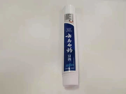 D30*158mm 120g ABL Laminated Screw Cap Aluminium Toothpaste Tube