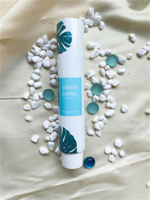 Luxury Hot Foil and Cold Stamping Laminate Tube with Custom Metallic Foil Colors for Premium Cosmetic Packaging
