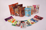 Printed Plastic Snack Bag, PET / PE / AL / CPP Food Flexible Packaging