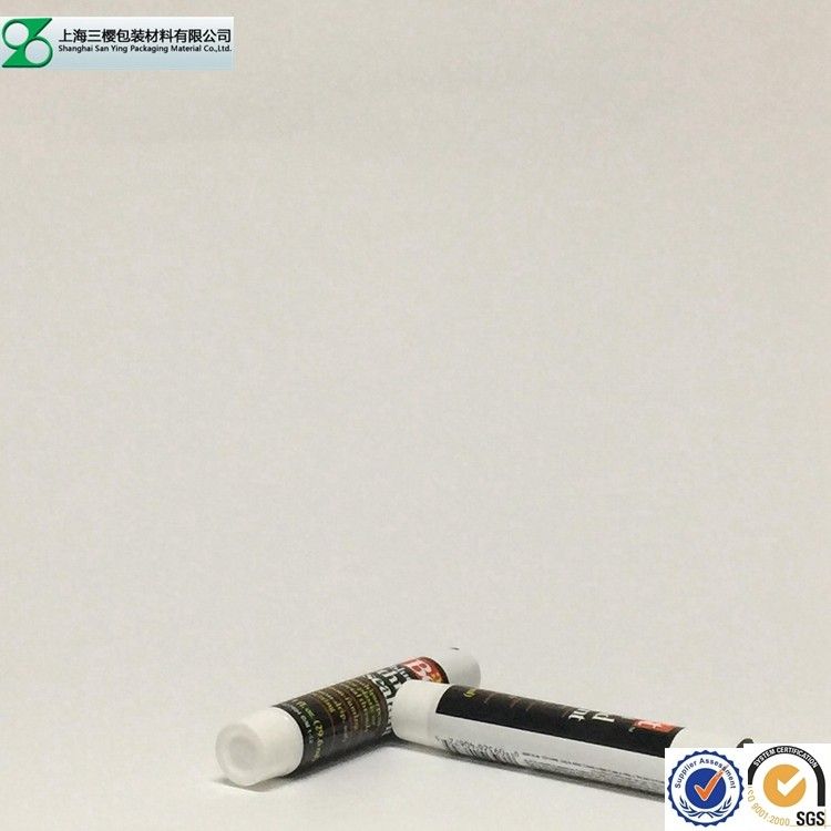Black Matte Surface Handling 50ml Medicine Cream Tube , ISO 9001
