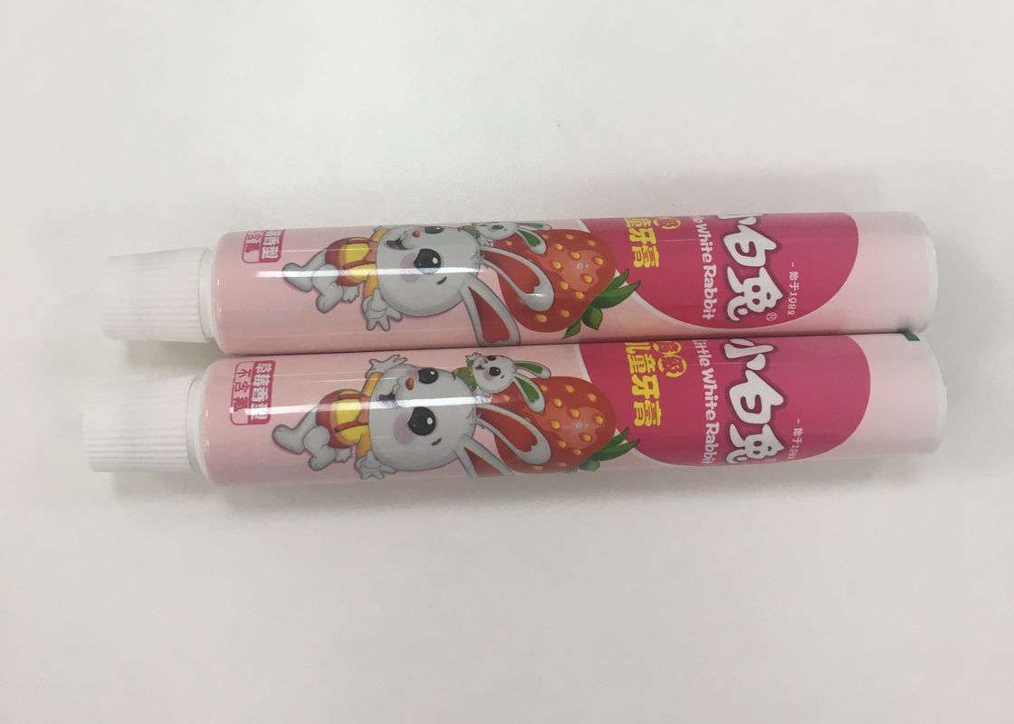 Aluminizing Barrier Laminated Toothpaste Tube For Children 50g Colorful