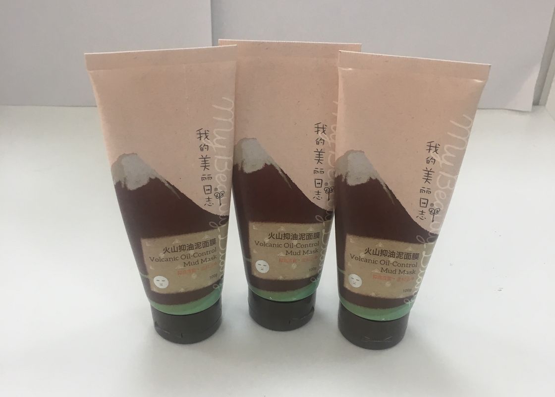 D35 * 134mm 100g Plastic Laminated Cosmetic Tube Packaging With Flexo / Stamping