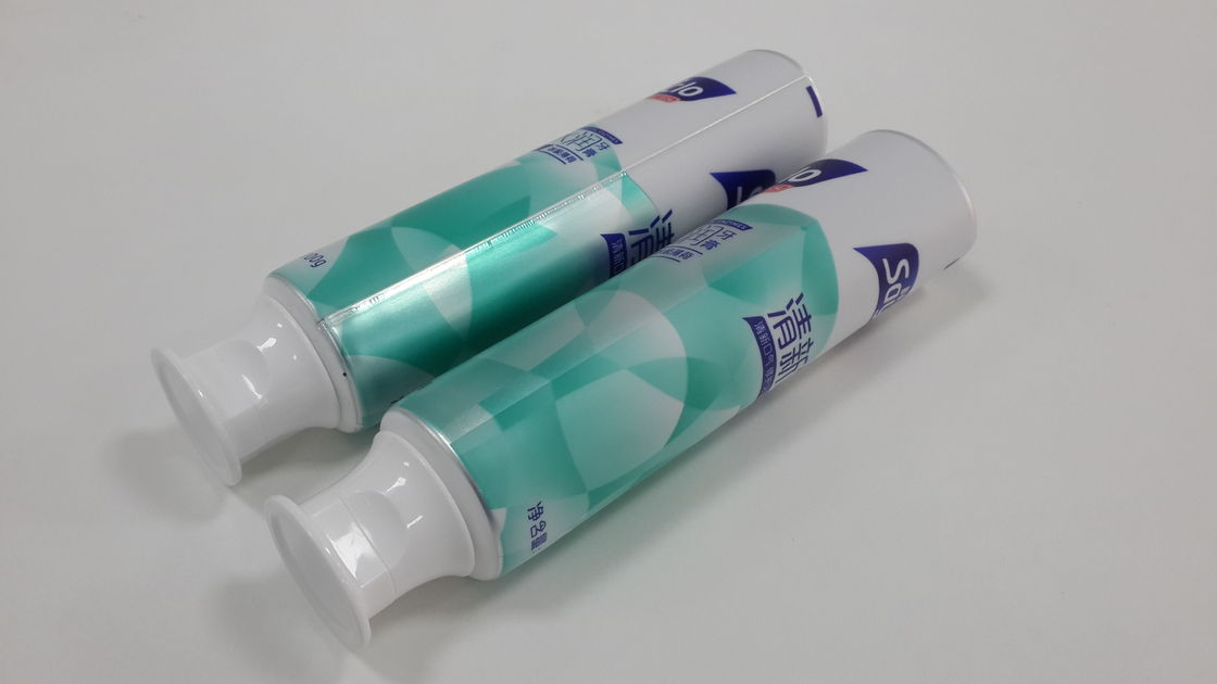 Download Plastic Matte Soft Touch Toothpaste Tube Laminate Tube Packaging Empty Cosmetic Tubes Frosted Material With Doctor Cap