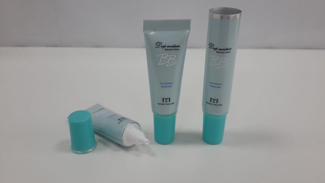 Gravure printing 15ml Aluminum Barrier Laminated Cosmetic Tube Plastic container For BB cream wrinkle serum packaging