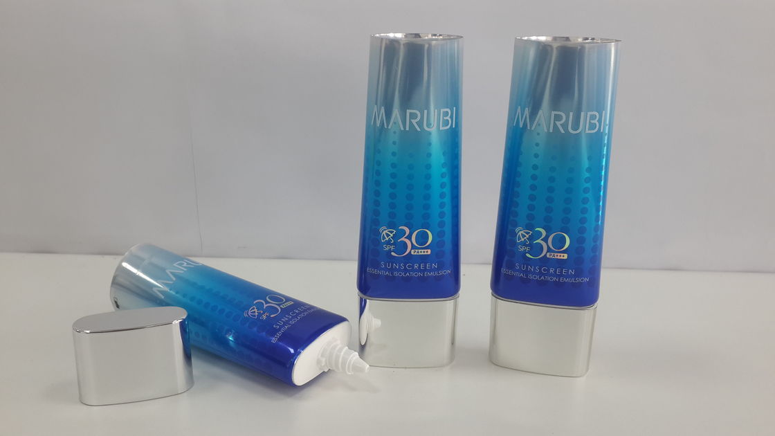 Flat Oval Tube Coating Aluminum Tube For BB And CC Cream,Bright Twinkle Colorful Packaging Tube