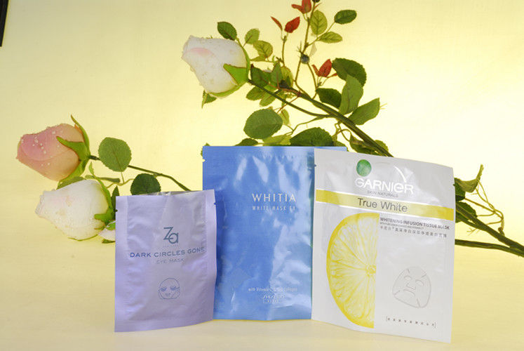 Multi-layer Laminate Colored Cosmetic Packaging Bag Delicate Printing for Facial Mask