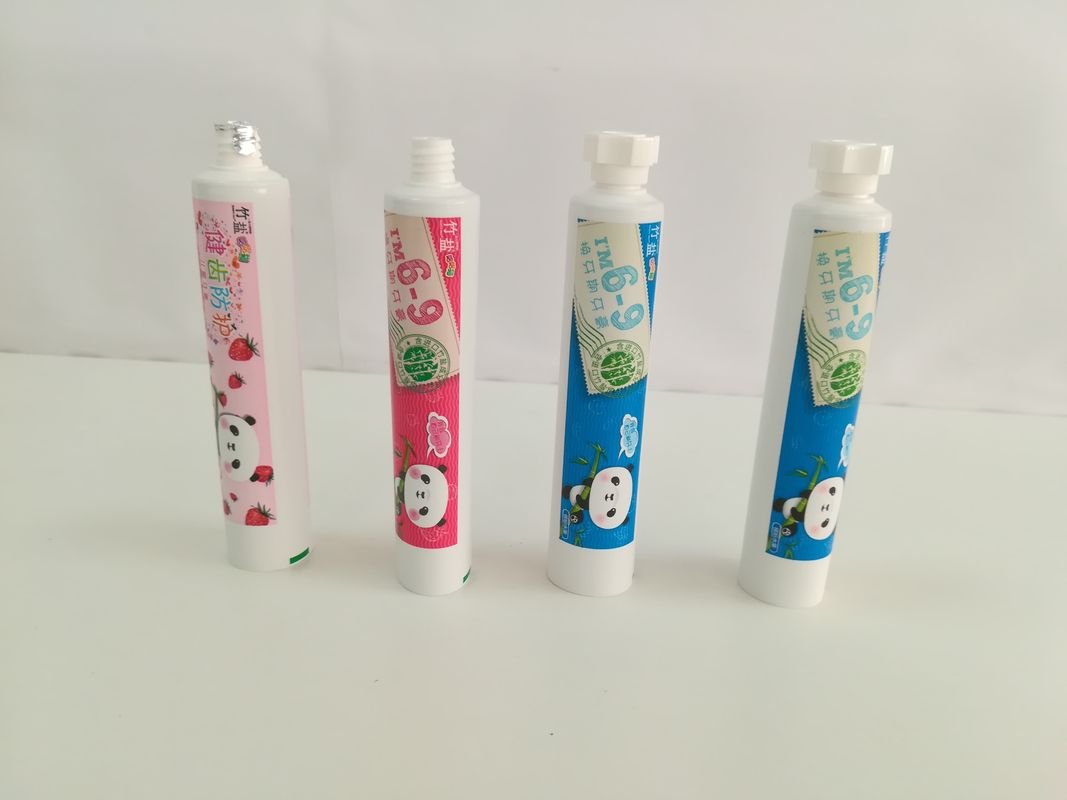 Children Kid Toothpaste Tube , 50g Multi Layer Plastic AL Foil Laminated Tube
