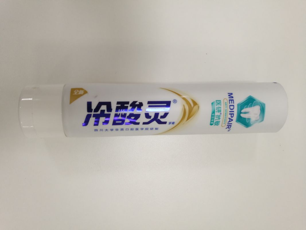 Diameter 35mm 4oz Toothpaste Tube , ABL Empty Squeeze Tube Packaging