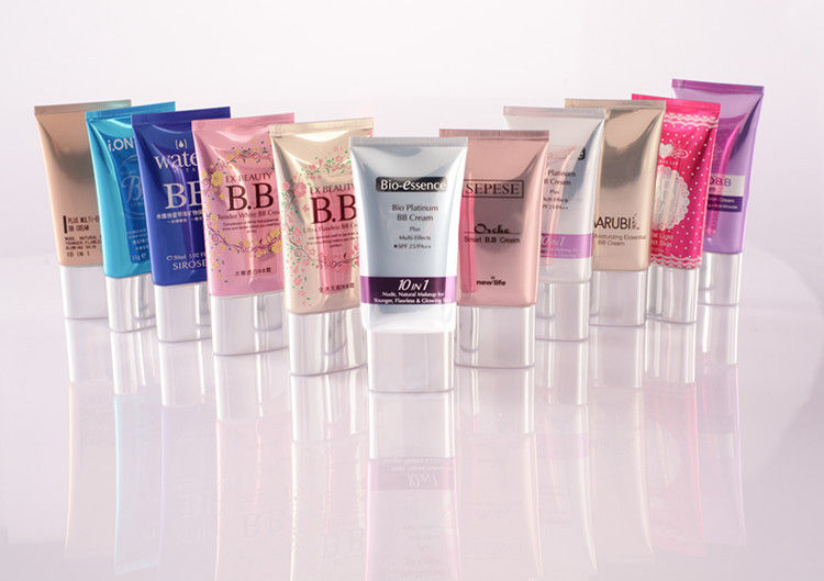 BB Cream Tubes, Φ35 ABL CAL Flat Oval Tube For Cosmetic Packaging