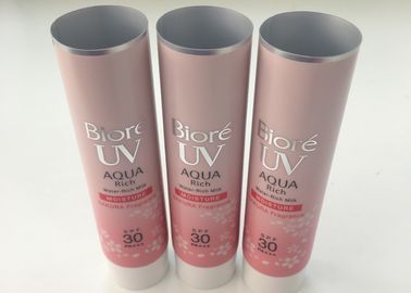 D35*116mm 60g AL Barrier Laminated Cosmetic Packaging Tube With Colorful Shoulders